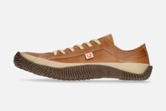 SPINGLE SP-110 Light Brown — Japanese leather sneakers